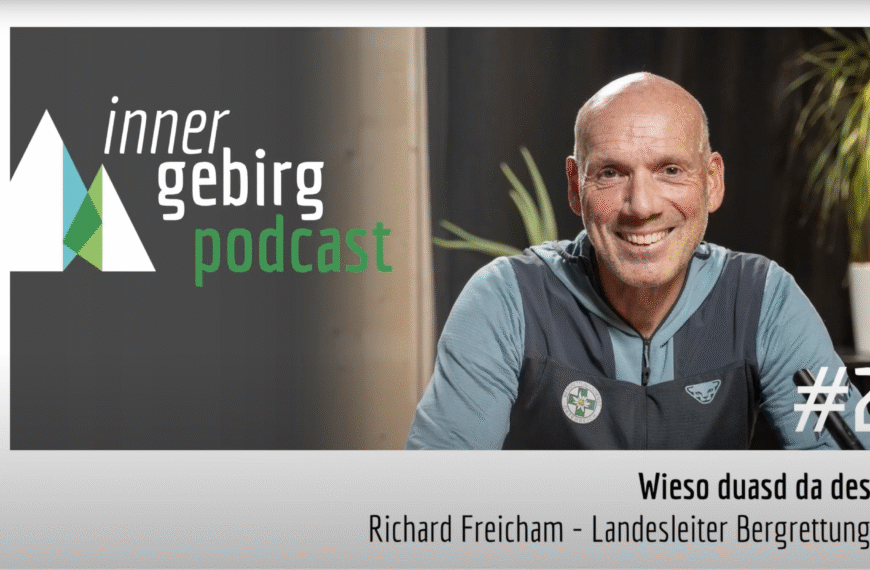 Podcast #26 | Wieso duast da des on? | Richard Freicham – Landesleiter Bergrettung Sbg.